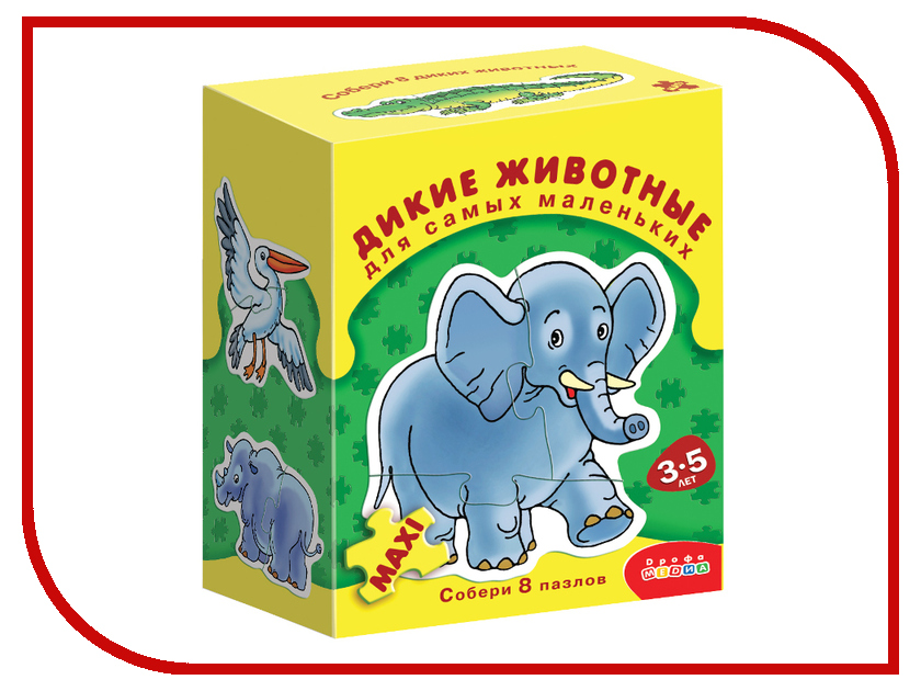 

Настольная игра Дрофа Дикие животные 1085
