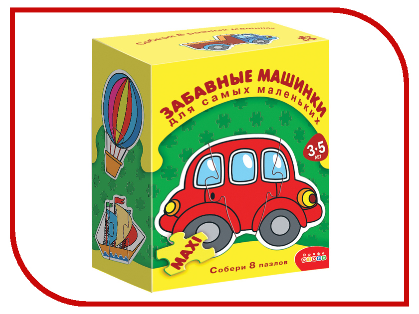 

Настольная игра Дрофа Забавные машинки 1089