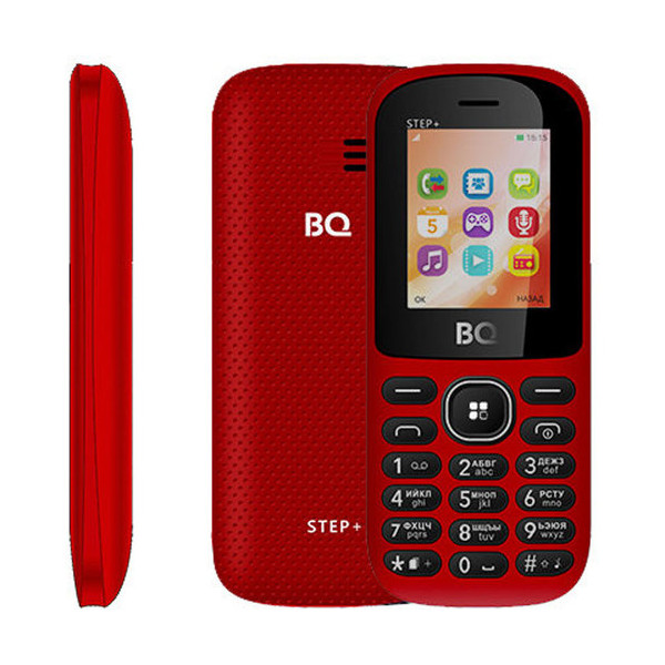 

Сотовый телефон BQ 1807 Step+ Red, 1807