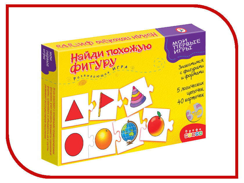 

Настольная игра Дрофа Найди похожую фигуру 1111