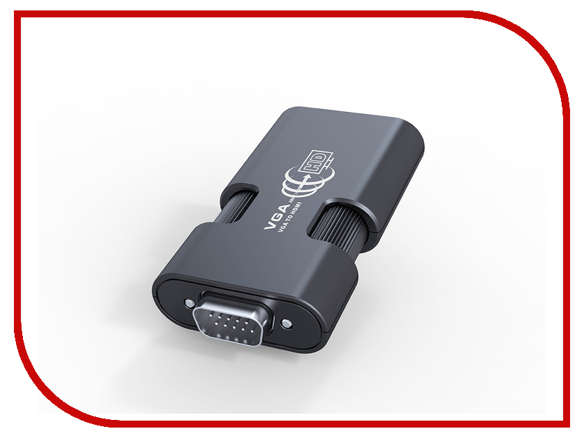

Аксессуар Greenconnect Greenline GL-350mini VGA+аудио в HDMI