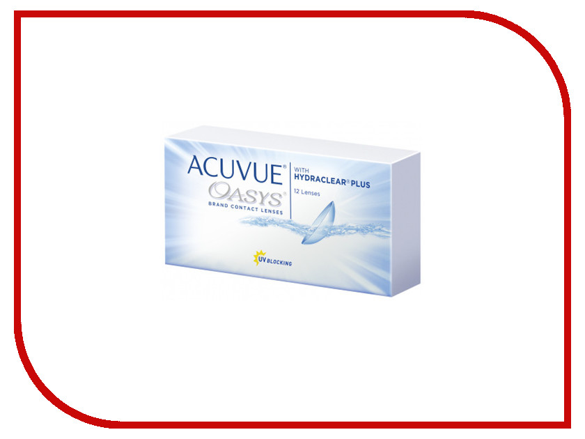 фото Контактные линзы Johnson & Johnson Acuvue Oasys with Hydraclear Plus (12 линз / 8.4 / -1.25) Johnson &amp; johnson