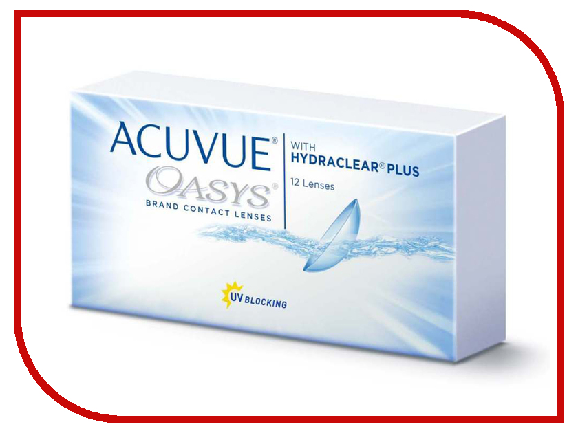 

Контактные линзы Johnson & Johnson Acuvue Oasys with Hydraclear Plus (12 линз / 8.4 / -0.5)