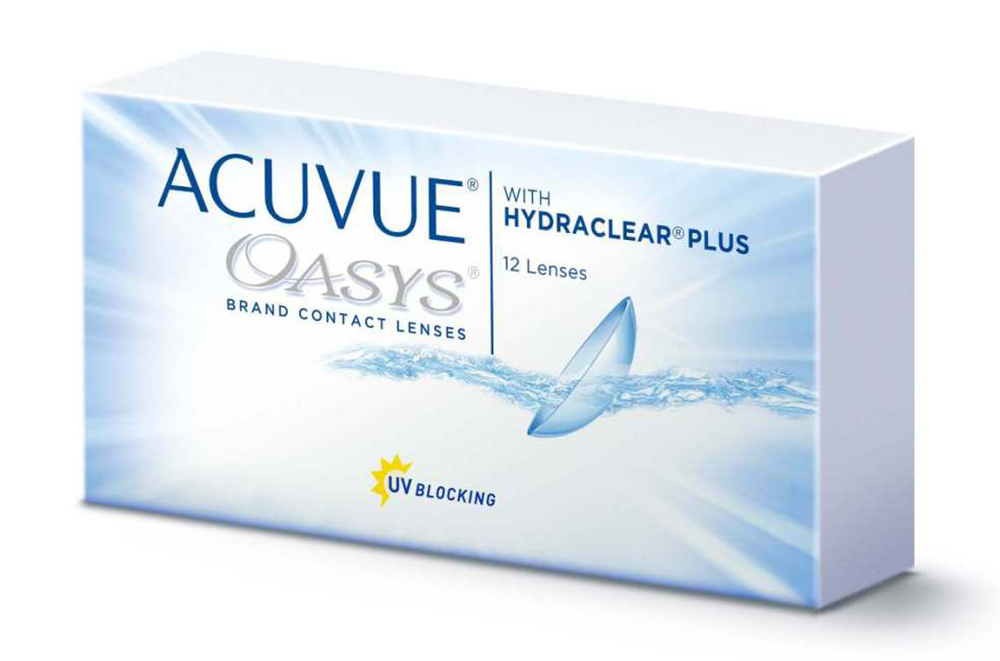 

Контактные линзы Johnson & Johnson Acuvue Oasys with Hydraclear Plus (12 линз / 8.4 / -0.5), Acuvue Oasys with Hydraclear Plus