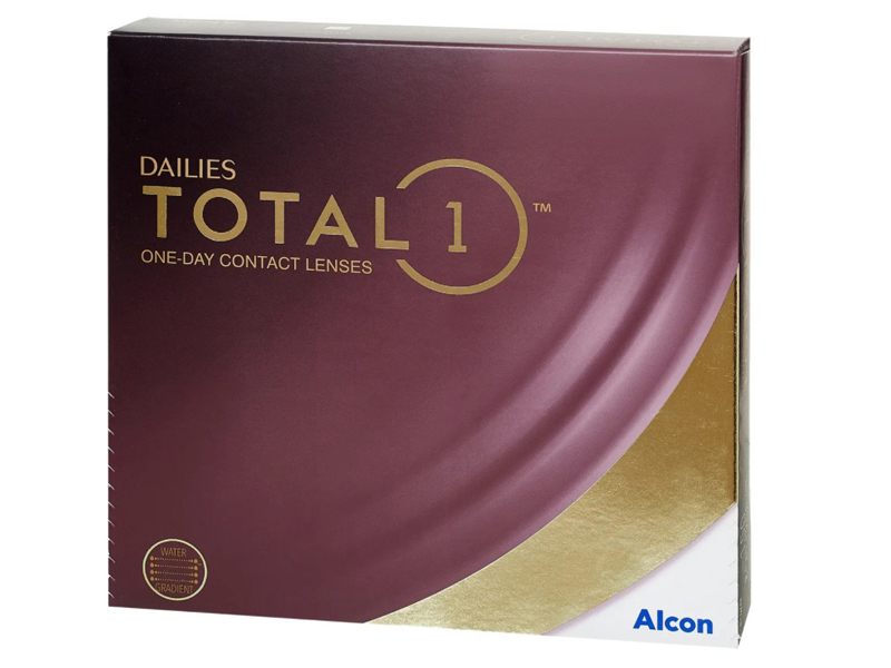 Контактные линзы Alcon Dailies Total 1 (90 линз / 8.5 / -6)