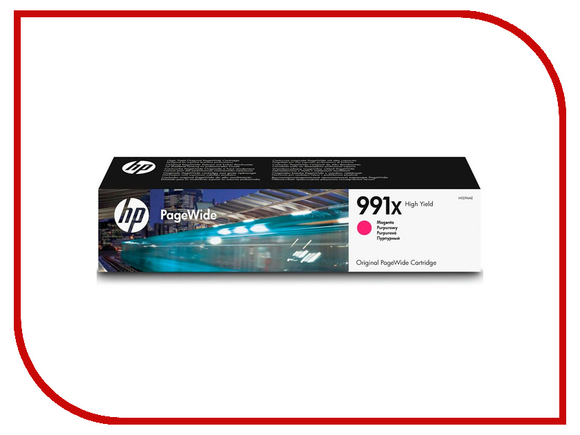 

Картридж HP 991X M0J94AE Magenta