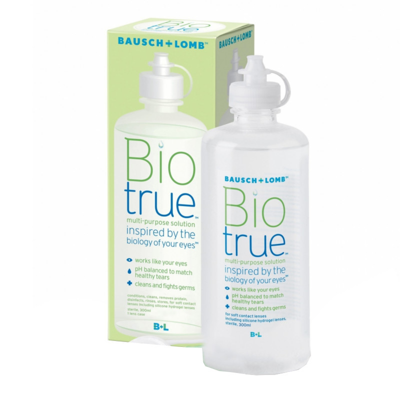 фото Раствор bausch & lomb biotrue 300ml bausch &amp; lomb