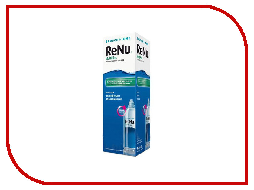 фото Раствор Bausch & Lomb Renu MultiPlus 240ml Bausch &amp; lomb