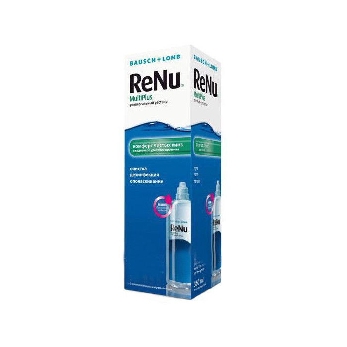 фото Раствор Bausch & Lomb Renu MultiPlus 240ml Bausch &amp; lomb