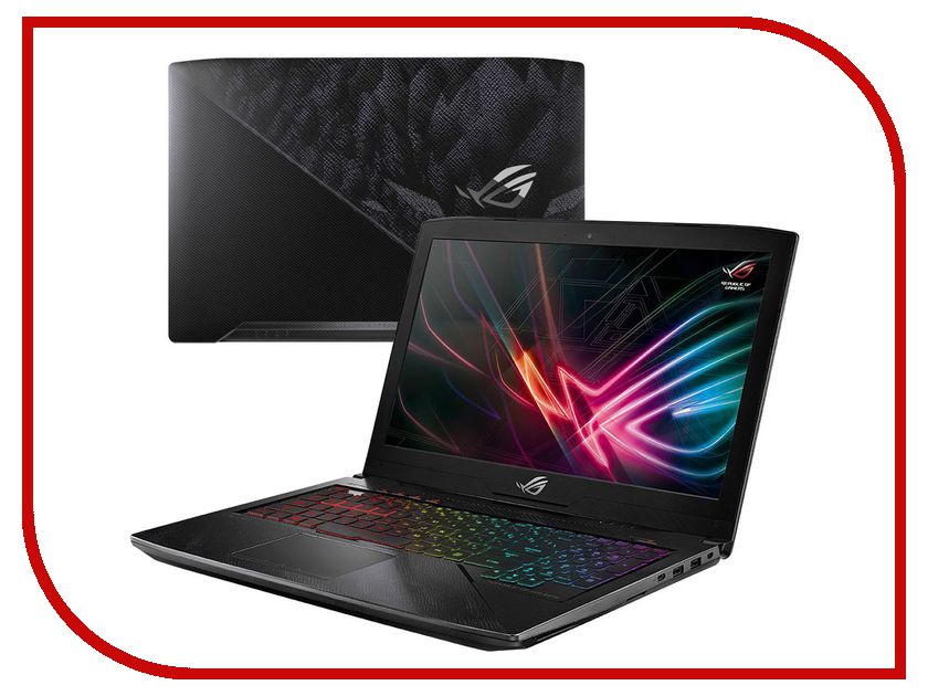 фото Ноутбук ASUS GL503VD-GZ164T 90NB0GQ4-M03910 (Intel Core i7-7700HQ 2.8 GHz/8192Mb/1000Gb + 128Gb SSD/No ODD/nVidia GeForce GTX 1050 4096Mb/Wi-Fi/Bluetooth/Cam/15.6/1920x1080/Windows 10 64-bit)