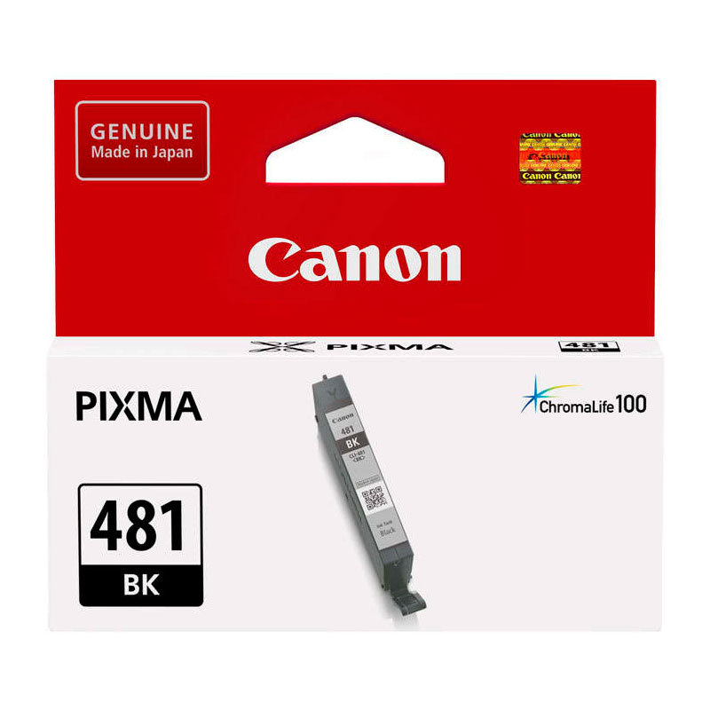 Картридж Canon CLI-481 BK 2101C001 Black для Pixma TS6140/TS8140TS/TS9140/TR7540/TR8540 картридж cactus cs cli481xxlbk black для canon pixma tr7540 tr8540 ts6140 ts8140