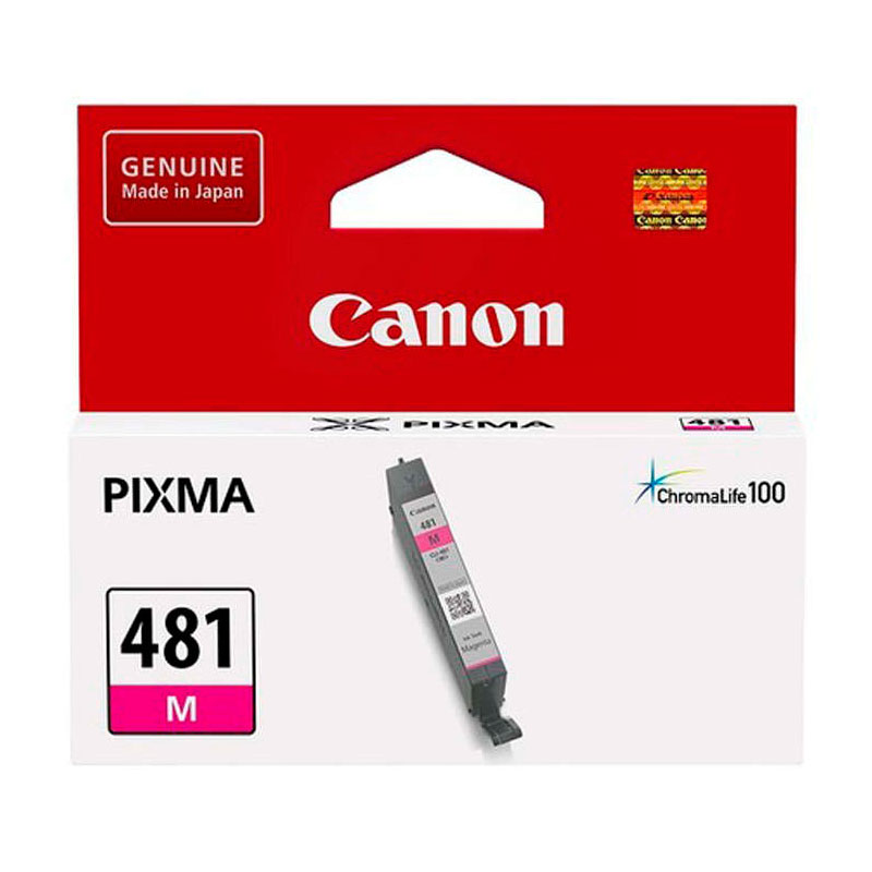 цена Картридж Canon CLI-481 M 2099C001 Magenta для Pixma TS6140/TS8140TS/TS9140/TR7540/TR8540