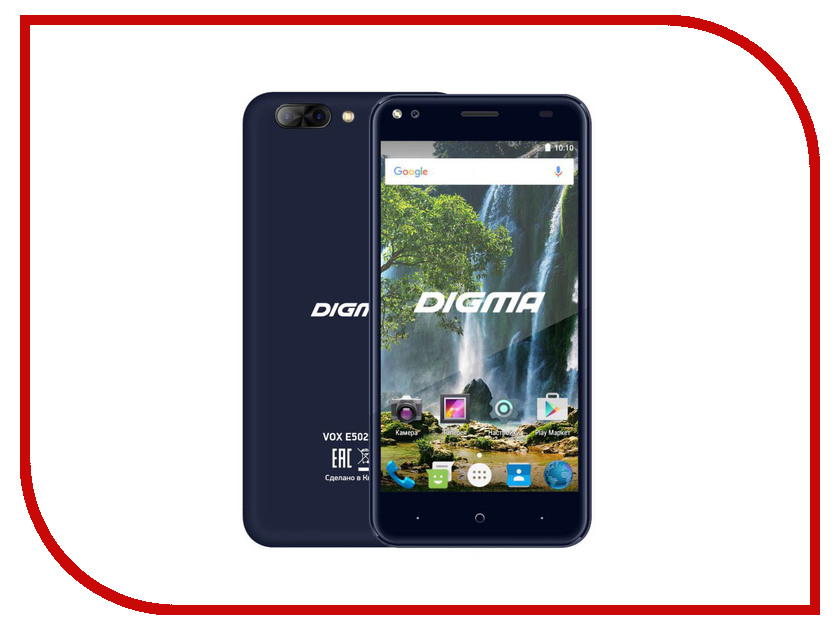 фото Сотовый телефон Digma VOX E502 4G Dark Blue