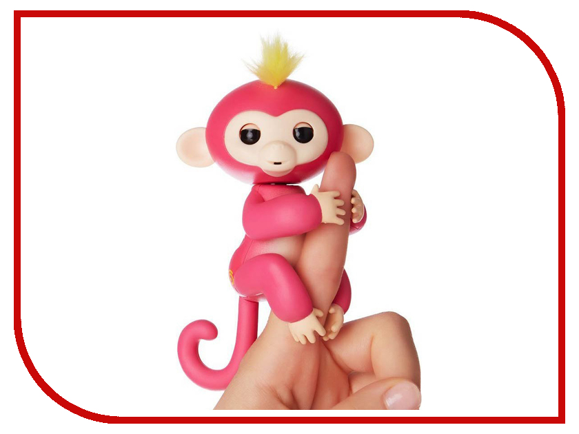 

Игрушка Интерактивная обезьянка Fingerlings Baby Monkey Белла Pink