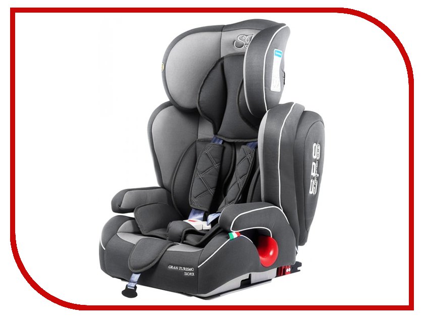 

Автокресло Sweet Baby Gran Turismo SPS Isofix группа 1/2/3 Grey 8313720420341