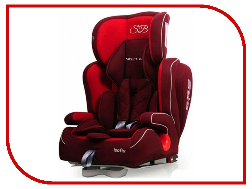 

Автокресло Sweet Baby Gran Turismo SPS Isofix группа 1/2/3 Red 8313720420365