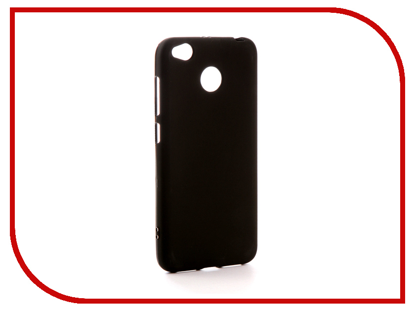 фото Аксессуар Чехол Xiaomi Redmi 4X Svekla Silicone Black SV-XIRED4X-MBL