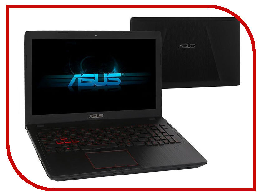 фото Ноутбук ASUS ROG FX553VE XMAS Edition 90NB0DX4-M05000 (Intel Core i5-7300HQ 2.5 GHz/8192Mb/1000Gb/No ODD/nVidia GeForce GTX 2048Mb/Wi-Fi/Cam/15.6/1920x1080/Windows 10 64-bit)