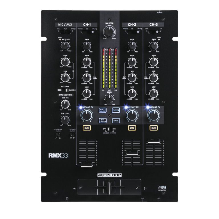 

Пульт Reloop RMX-33i, RMX-33i