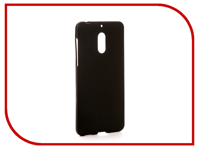 фото Аксессуар Чехол Nokia 6 Svekla Silicone Black SV-NO6-MBL