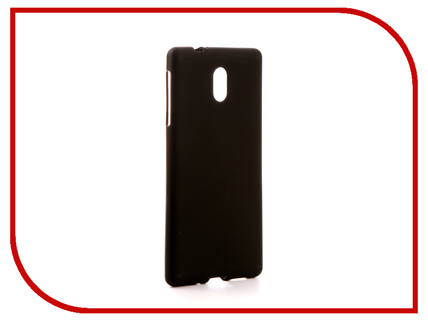 фото Аксессуар Чехол Nokia 3 Svekla Silicone Black SV-NO3-MBL