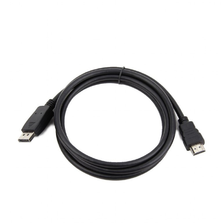 фото Аксессуар Gembird Cablexpert DisplayPort to HDMI 20M/19M 5m Black CC-DP-HDMI-5M