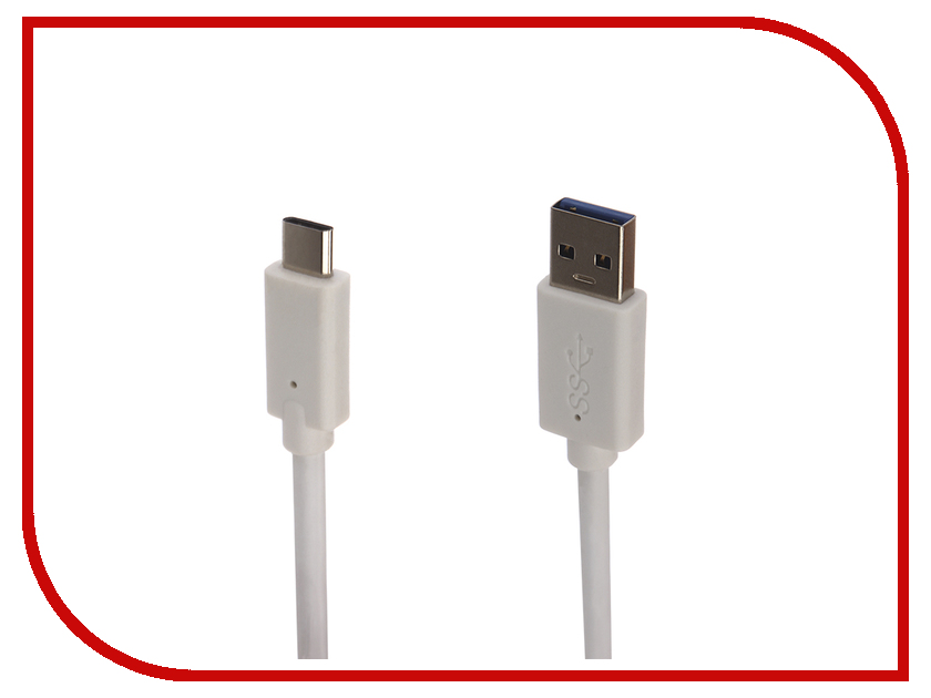 

Аксессуар Gembird Cablexpert USB 3.0 AM - Type-C 1m White CCP-USB3-AMCM-1M-W