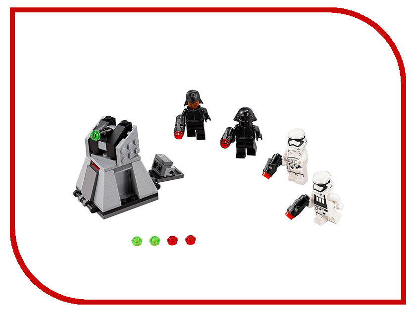 фото Конструктор Lego Star Wars ТМ Боевой набор первого ордена 75132