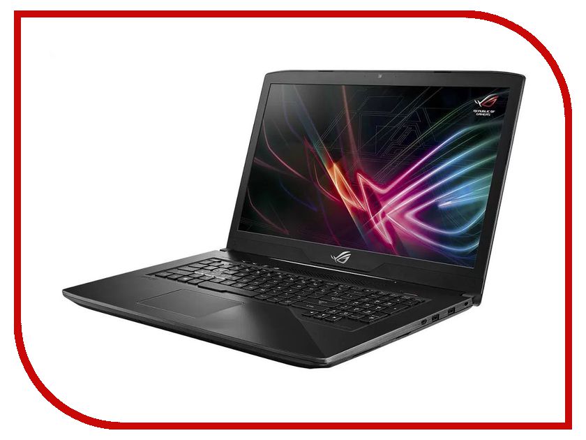 фото Ноутбук ASUS GL703VD-GC109T 90NB0GM2-M03000 (Intel Core i7-7700HQ 2.8 GHz/16384Mb/2000Gb + 256Gb SSD/No ODD/nVidia GeForce GTX 1050 4096Mb/Wi-Fi/Bluetooth/Cam/17.3/1920x1080/Windows 10 64-bit)