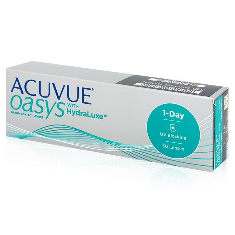 фото Контактные линзы johnson & johnson 1-day acuvue oasys with hydraluxe (30 линз / 8.5 / -1.75) johnson &amp; johnson