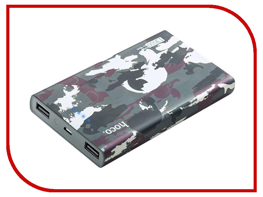 фото Аккумулятор HOCO B12C Camouflage 13000mAh Grey