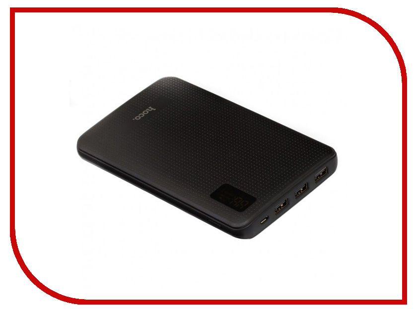

Аккумулятор HOCO B24 Pawker 30000mAh Black