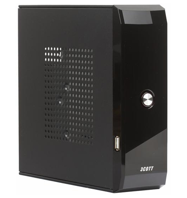 

Корпус 3Cott M01 mini-ITX 65W Black, M01