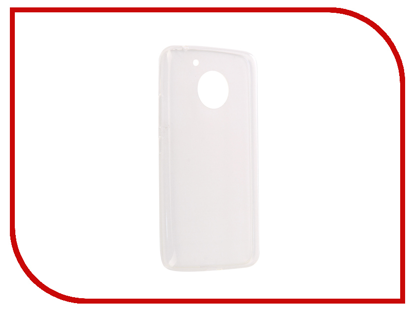 фото Аксессуар Чехол Motorola Moto G5 SkinBox Slim Silicone case 4People Transparent T-S-MG5-005