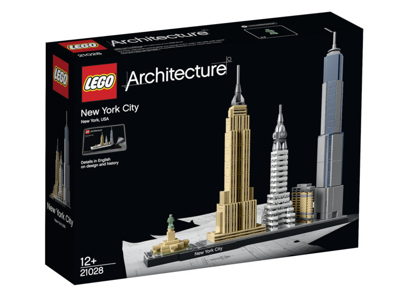 

Конструктор Lego Architecture Нью-Йорк 598 дет. 21028, Нью-Йорк