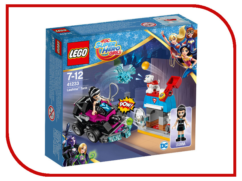 

Конструктор Lego Super Hero Girls Танк Лашины 41233