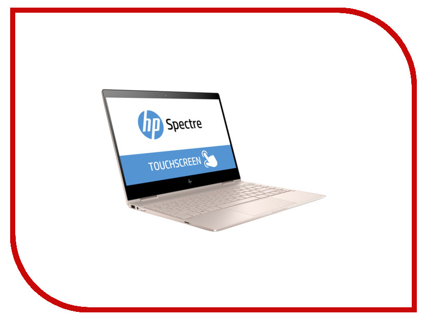 фото Ноутбук HP Spectre x360 13-ae014ur 2VZ74EA (Intel Core i7-8550U 1.8 GHz/16384Mb/512Gb SSD/No ODD/Intel HD Graphics/Wi-Fi/Bluetooth/Cam/13.3/1920x1080/Windows 10 64-bit)