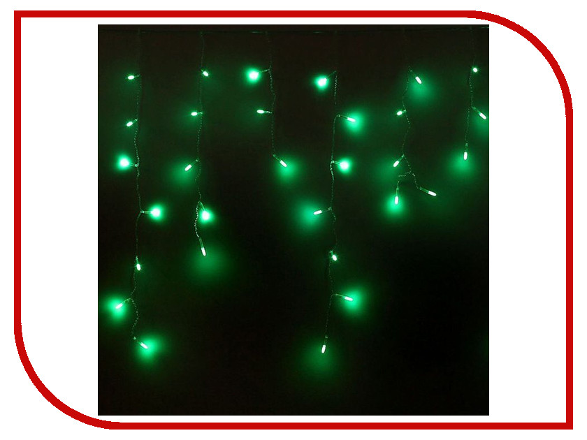 

Гирлянда Luazon Бахрома Игла LED-60-220V Green 1080534