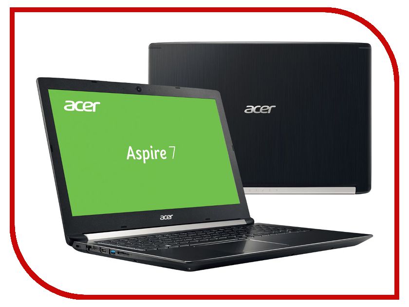 фото Ноутбук Acer Aspire A715-71G-523H NX.GP8ER.007 (Intel Core i5-7300HQ 2.5 GHz/8192Mb/500Gb/nVidia GeForce GTX 1050 2048Mb/Wi-Fi/Bluetooth/Cam/15.6/1920x1080/Linux)