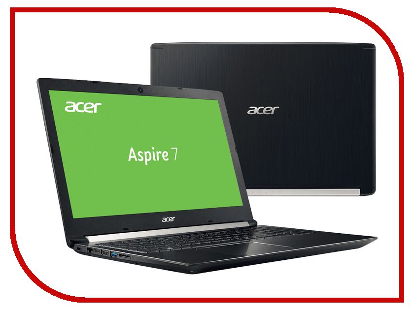 фото Ноутбук Acer Aspire A715-71G-51J1 NX.GP8ER.008 (Intel Core i5-7300HQ 2.5 GHz/8192Mb/500Gb/nVidia GeForce GTX 1050 2048Mb/Wi-Fi/Bluetooth/Cam/15.6/1920x1080/Windows 10 64-bit)