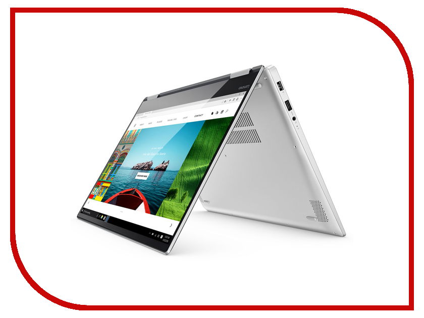 фото Ноутбук Lenovo Yoga 720-13IKBR 81C3006FRK (Intel Core i5-8250U 1.6 GHz/8192Mb/128Gb SSD/No ODD/Intel HD Graphics/Wi-Fi/Bluetooth/Cam/13.3/1920x1080/Touchscreen/Windows 10 64-bit)