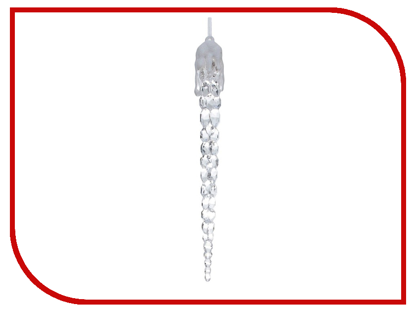 

Новогодний сувенир Сосулька светодиодная СИМА-ЛЕНД Рифленая 34cm White 2580661