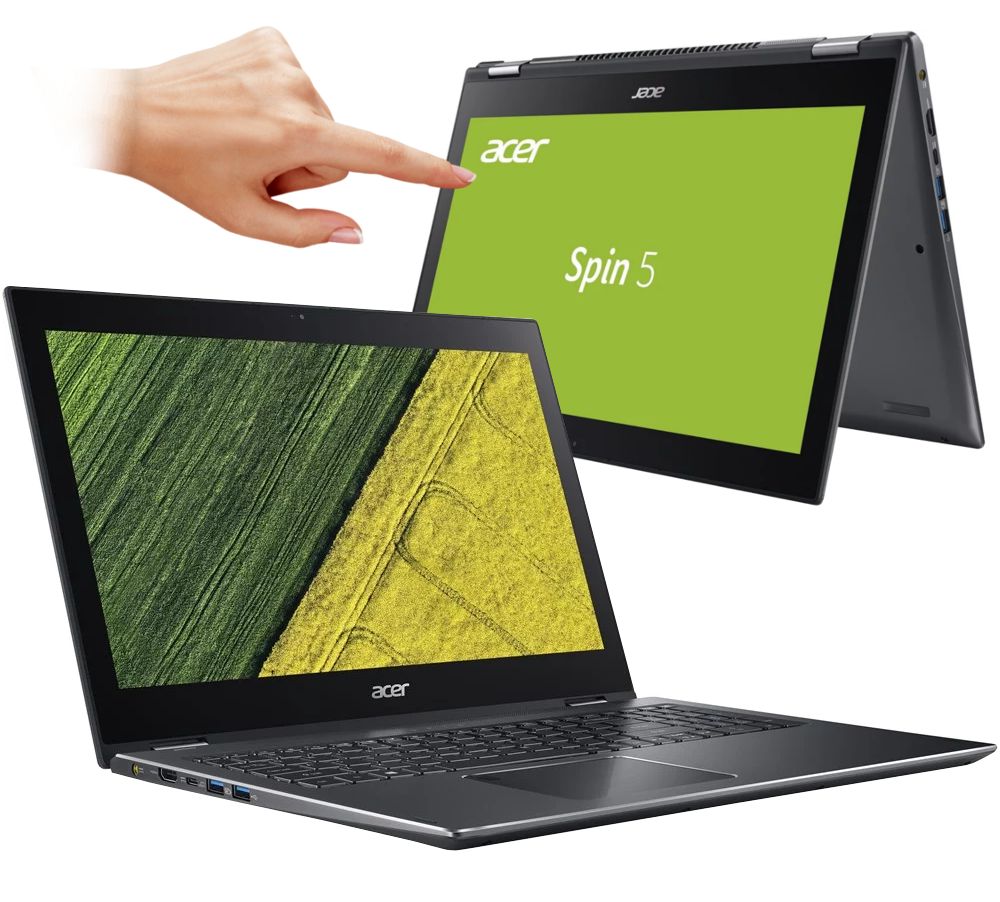 

Ноутбук Acer Spin 5 SP515-51GN-581E NX.GTQER.001 (Intel Core i5-8250U 1.6 GHz/8192Mb/1000Gb/nVidia GeForce GTX 1050 4096Mb/Wi-Fi/Bluetooth/Cam/15.6/1920x1080/Touchscreen/Windows 10 64-bit), SP515-51GN-581E