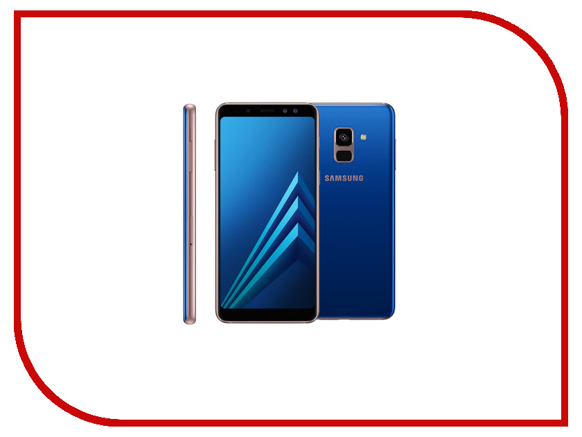 фото Сотовый телефон Samsung SM-A530F Galaxy A8 2018 Blue