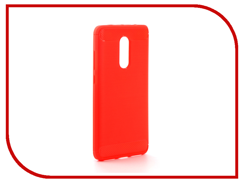 фото Аксессуар Чехол Xiaomi Redmi Note 4X Activ The Ultimate Experience Carbon Red 78430