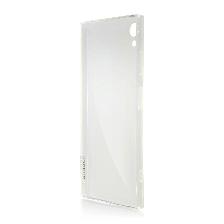 фото Чехол brosco для sony xperia xa1 plus silicone transparent xa1p-tpu-transparent