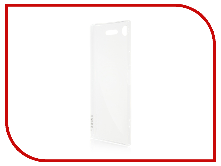 фото Аксессуар Чехол Sony Xperia XZ1 BROSCO Silicone Transparent XZ1-TPU-TRANSPARENT