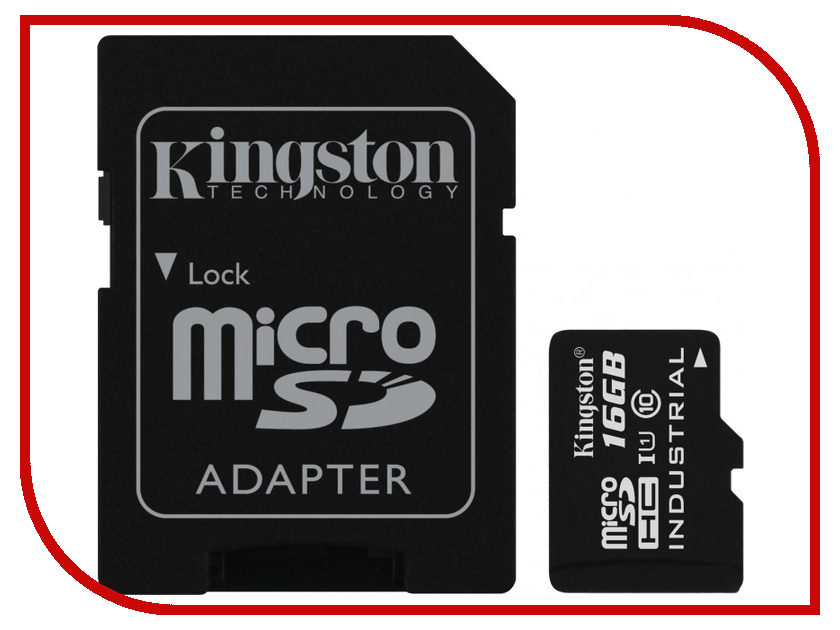 фото Карта памяти 16Gb - Kingston MicroSDHC Class 10 SDCIT/16GB