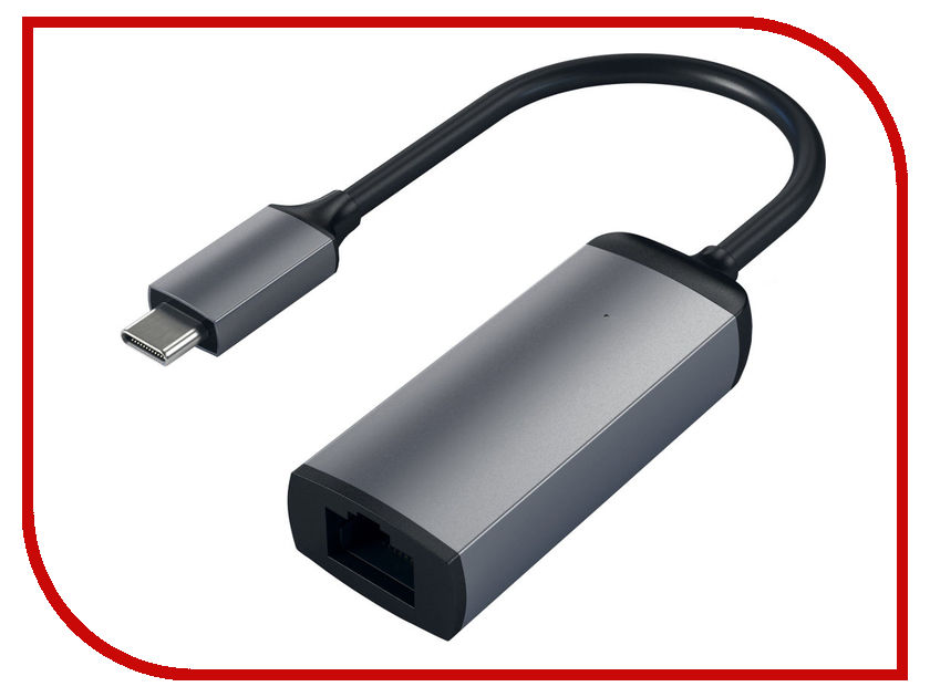 

Сетевая карта Satechi Aluminum Type-C to Gigabit Ethernet Gray ST-TCENM, Type-C to Gigabit Ethernet