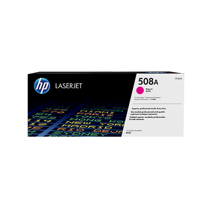 

Картридж HP 508A CF363A Magenta для LaserJet Enterprise M552/M553/M577, CF363A